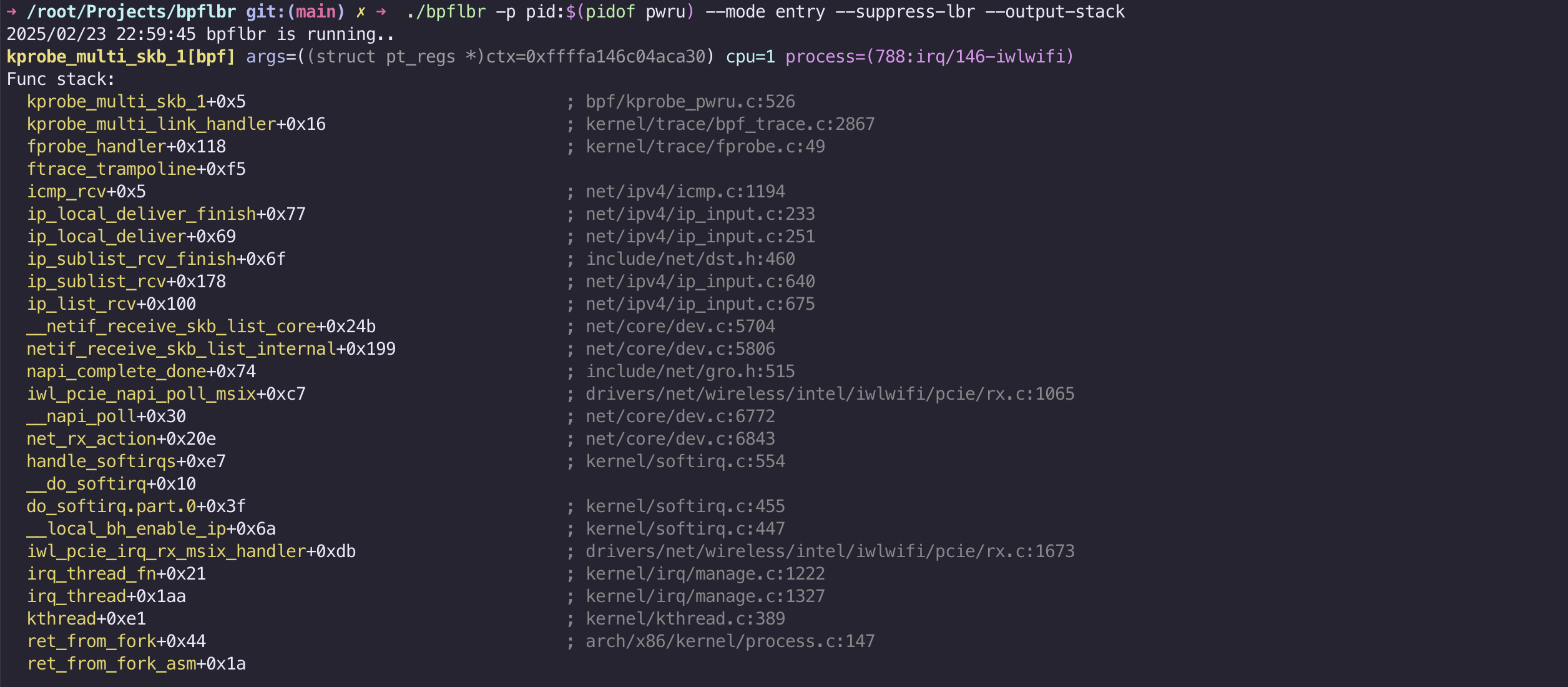 bpflbr func stack